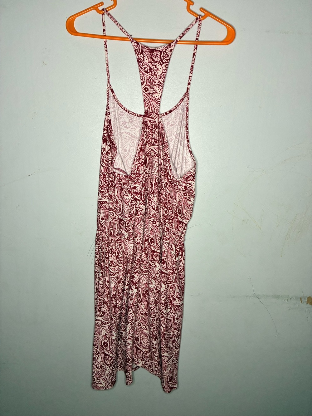 C Pink Paisley Racerback Mini Dress - Picture 2 of 4